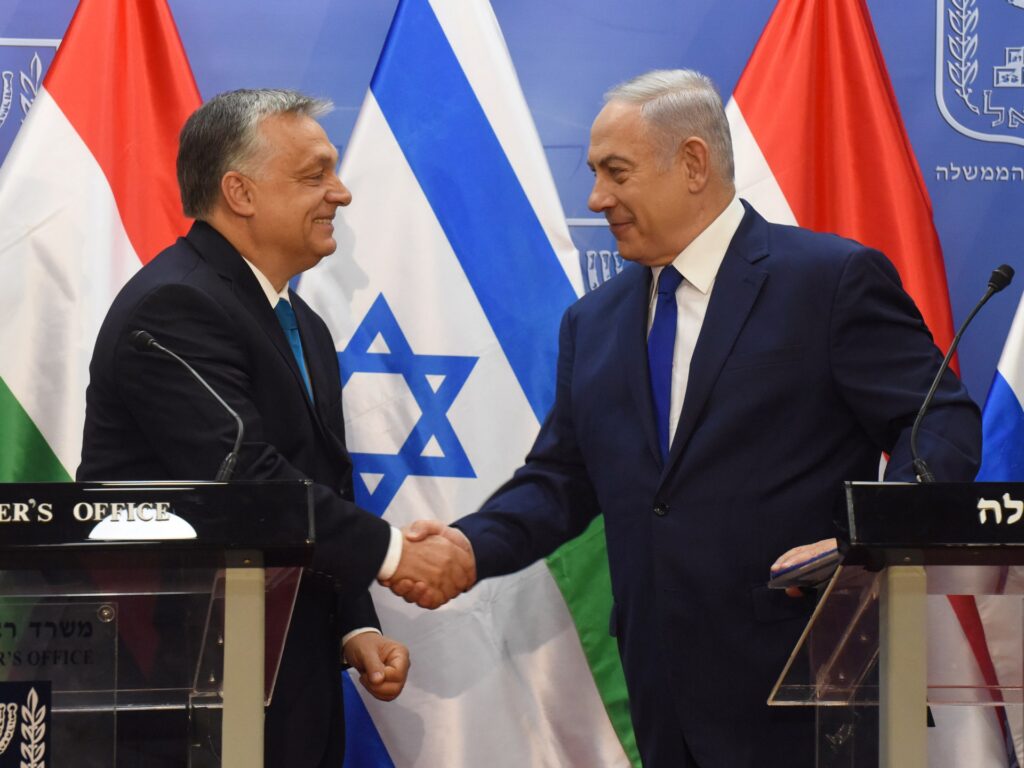 2018 07 19T092725Z 1752608897 RC15A2D3CB00 RTRMADP 3 ISRAEL HUNGARY ORBAN NETANYAHU 1743596290