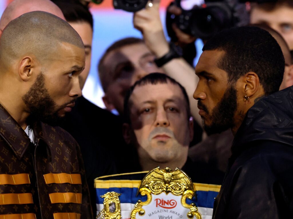 2025 04 24T190052Z 949388042 UP1EL4O1GTFXD RTRMADP 3 BOXING MIDDLEWEIGHT EUBANK BENN 1 1745528213.jp